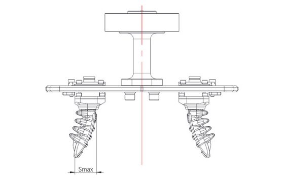 agarrador flexible del robot 1200g