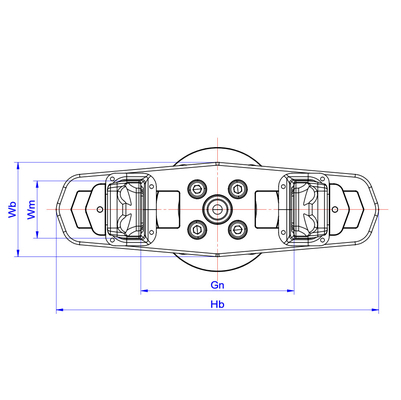 Agarradores neumáticos de la comida de la autoadaptación de ISO9001 400g