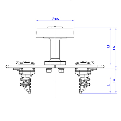 Agarrador flexible fuerte del robot de la adaptabilidad 100kPa