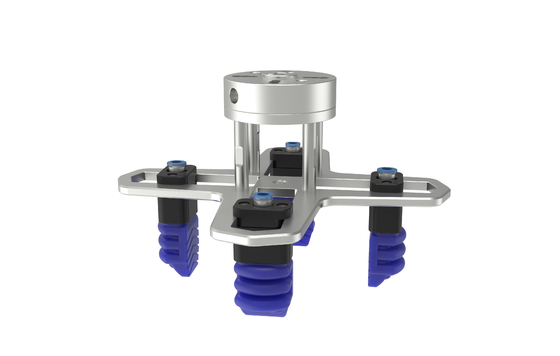 Agarrador suave del robot del movimiento apacible de la carga del ISO 2000g