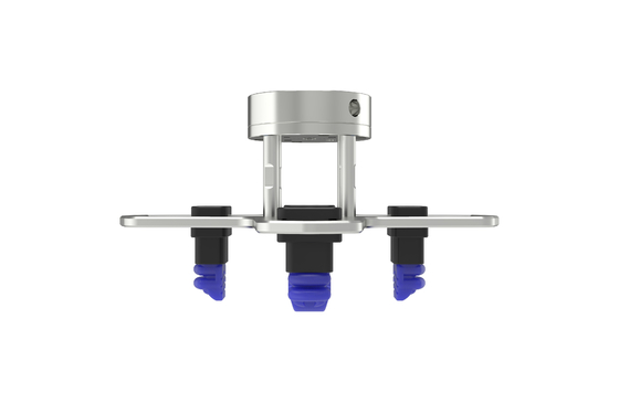 Agarrador suave resistente del robot de la categoría alimenticia de la carga 870g del rasgón