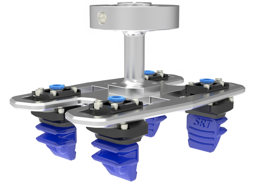 Agarrador flexible fuerte del robot de la adaptabilidad 100kPa